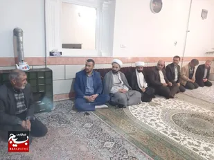 دیدار ریاست بنیاد شهید و امور ایثارگران شهرستان شاهرود با خانواده شهدا و ایثارگران