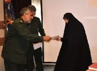 آئین تجلیل از خادمین شهدا ( راهیان نور) در سپاه نینوا گلستان برگزار شد
