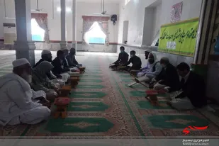 برگزاری محفل انس با قرآن کریم بسیجیان حوزه مقاومت بسیج اسفندک