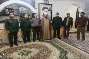 از جانبازان و پاسداران شهر دهرم سرکشی به عمل امد
