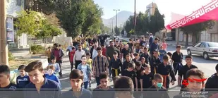 پیاده روی خانوادگی گرامیداشت هفته دفاع مقدس