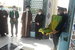 حضور کاروان زیر سایه خورشید در گناوه