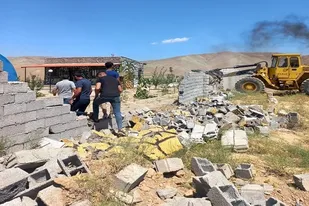 آزادسازی هفت هکتار از اراضی کشاورزی شهرستان تبریز