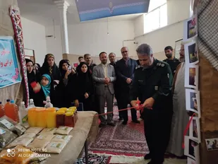 برپایی نمایشگاه اسوه بسیج حوزه خواهران حضرت رقیه (س) ابهر+ تصاویر
