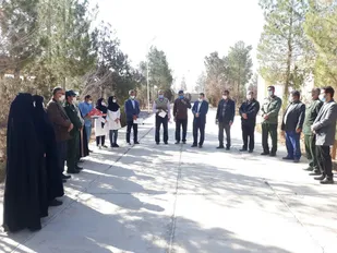 تقدیر از کادر درمان و پرستاران درمانگاه اسفندآباد