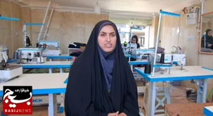 تلفیق علم، عمل و اراده با راه اندازی کارگاه تولید پوشاک در فراهان