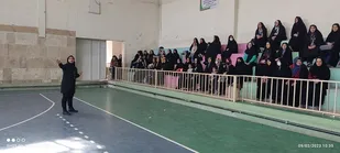 برگزاری جشنواره بازی&zwnj;های بومی و محلی بانوان بسیجی در مهریز + تصاویر