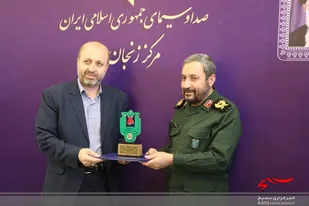 دیدار جمعی ازمسئولین سپاه انصارالمهدی (عج)با مدیر کل صدا وسیمای مرکز زنجان