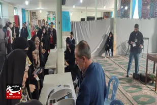 هنرمندان ملایری آرای خود را به صندوق انداختند
