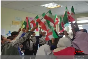 برگزاری طرح پرچم در سطح مدارس شهرستان نیمروز