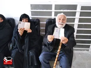 خلق حماسه&zwnj;ای دیگر از مردم خلیل آباد با مشارکت ۶۵ درصدی در انتخابات+تصاویر