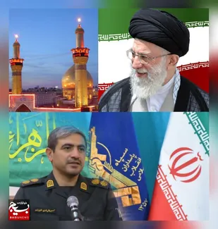 ثبت نام کاروانی عمومی مردم هندیجان به مراسم تشییع رهبر شهید