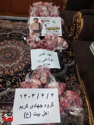 ۵۰۰۰ هزار پرس غذا در گتوند طبخ و توزیع شد