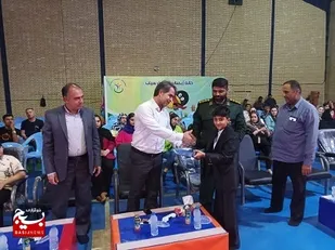 تجلیل از ورزشکاران بسیجی نوجوان ونونهال کونگ فو راه یافته استانی و کشوری توسط سپاه پارسیان