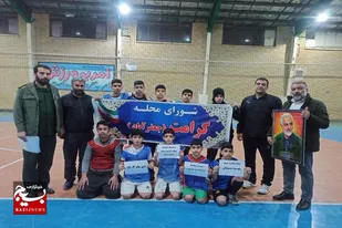 برگزاری مسابقات فوتسال گرامیداشت سالگرد شهادت حاج قاسم سلیمانی در ملایر
