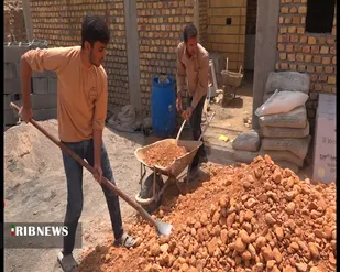 گروه های جهادی بسیج نجف آباد در مناطق محروم اصفهان حضور یافتند