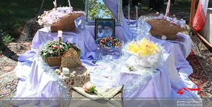 زوجی از دانشگاه مسکو مراسم عقد خود را در هویزه برگزار کردند