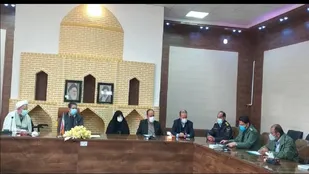 برگزاری جلسه شورای امر به معروف و نهی از منکر در شهرستان کوهبنان