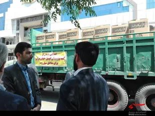 ارسال کمک&zwnj;های بازاریان شوش به مناطق سیل زده