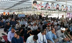 آیین دعای عرفه در یادمان های دفاع مقدس برگزار شد