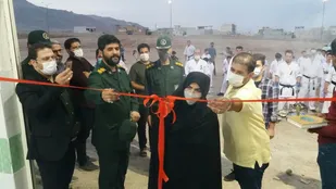 افتتاحیه سالن ورزشی چند منظوره شهید حججی