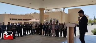تجمع دانشگاهیان علوم پزشکی شاهرود در حمایت از خیزش اساتید و دانشجویان دانشگاه&zwnj;های آمریکا و اروپا