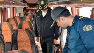 بیش از ۴۸ کیلوگرم تریاک از یک اتوبوس عبوری در نایین کشف شد