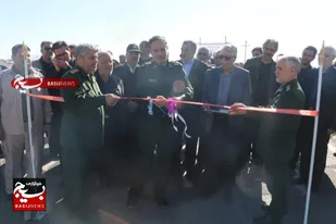 پروژه های مزرعه خورشیدی و آسفالت بین مزارع در بجستان افتتاح شد