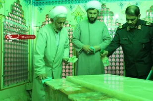 مراسم عطر افشانی آستان امام زاده عبدالله گرگان