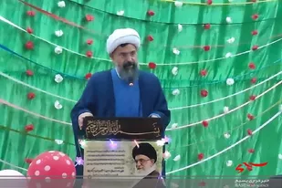 مراسم جشن عید غدیر در روستای چاووشی شهرستان دشتی