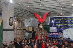 برگزاری مراسم تعزیه خوانی گروه نینوا در شاهرود+ تصاویر