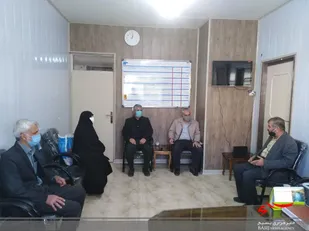 دیدار شورای کانون بسیج فرهنگیان خمینی شهر با فرمانده سپاه خمینی شهر