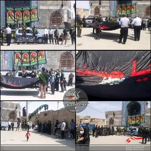 حسینیه سیار کانون مداحان شهرستان فلاورجان