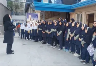 بازدید دانش آموزان از مرکز هماهنگی، کنترل و پایش سامانه&zwnj;های راهبردی شبکه  آبفای منطقه ۶( شهرری)