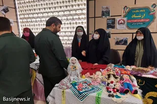برپایی نمایشگاه طرح اسوه پایگاه&zwnj;های حوزه شهیده سیف همدان
