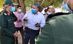 افتتاح پروژه آبرسانی به  ایلات عشایری با حضور فرمانده سپاه امام سجاد (ع) در شهرستان رودان