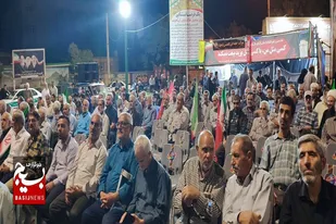 ۱۷۱ شب پای کار انقلاب و ولایت باحضور مردم تویسرکان