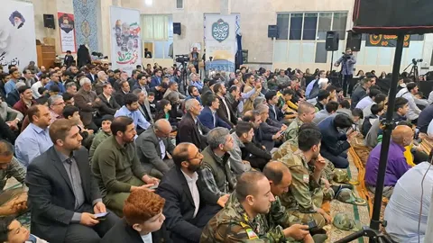 محفل انس با قرآن کریم همزمان با روز قدس و آخرین جمعه  رمضان درشهرستان خوی