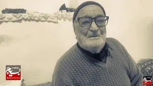 بغض پدر شهید &laquo;مهدی نشاطی&raquo; از روستای قرمزین بخش نوبران از  شهادت شهید جمهور
