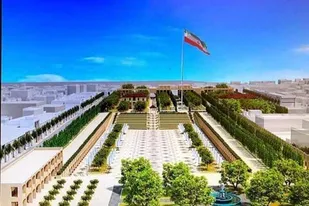 فاز جنوبی پروژه سبزه میدان شهر زنجان افتتاح شد