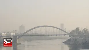 آلودگی هوا در ۸ شهر خوزستان