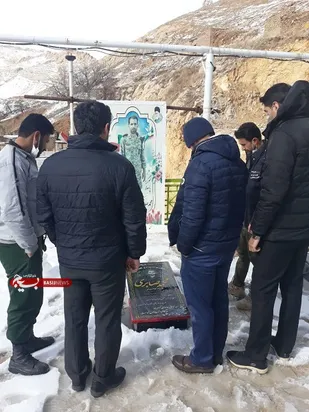 برنامه میثاق با شهدا توسط رزمندگان گردان 112 امام حسین علیه السلام
