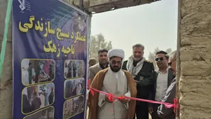 از زمین تا اشتغال؛ گلخانه روستای حسینا لطفعلی زهک به بهره&zwnj;برداری رسید