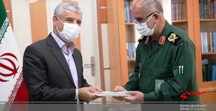 تقدیر سردار رزمجو از مدیر کل دادگستری استان بوشهر