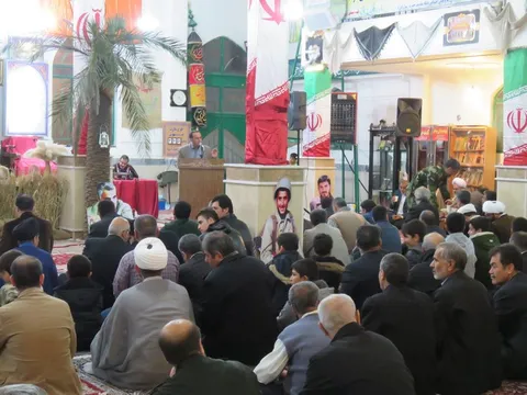 تصاویر ششمین یادواره شهدای گمنام شهرستان زرندیه و شهدای شهرک فاطمیه