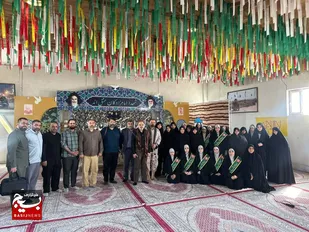 نشست صمیمی فرمانده سپاه کربلا با خادمین مستقر در&nbsp;اردوگاه شهید بلباسی خرمشهر