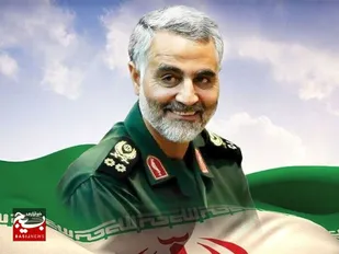 برگزاری یادواره سپهبد شهید سلیمانی و شهدای کوی طالقانی امیدیه