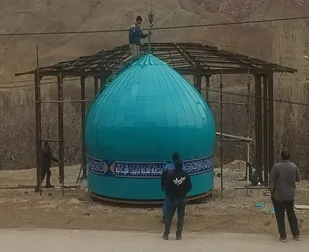 مردم روستای انزها آماده میزبانی از شهید گمنام شدند