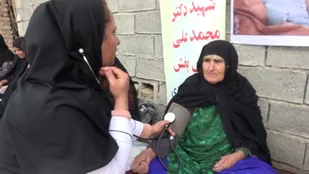 برگزاری اردوهای جهادی بسیج جامعه پزشکی در شهرستان بهمئی