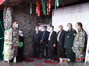 آیین گرامیداشت سالروز عملیات مرصاد و گرامیداشت شهدای والامقام سایت سوباشی در اراک